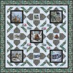Woodland Warmth - Wallhanging by Pine Tree Country Quilts